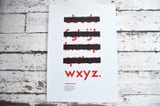 Image of Flaxman Type Poster