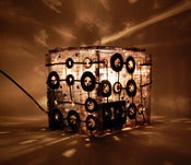 Image of CASSETTE TAPES LAMP BOX (Transparent)