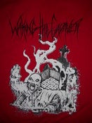 Image of WAKING THE CADAVER RED T SHIRT
