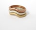Image of Curved Stack Rings 