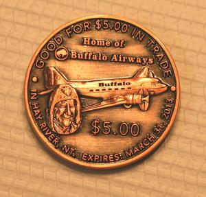 Image of Hay River Buffalo Coin