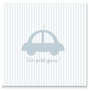 Image of Faire part Voiture 