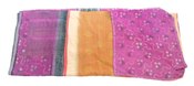 Image of Fuchsia and Gold Ralli Quilt 