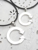 Image of Small Karma Circle Pendant