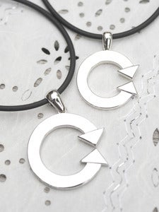 Image of Small Karma Circle Pendant