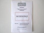Image of "WINNING" Cross Stitch Kit