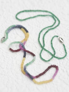 Image of Assorted Precious Stone Necklaces