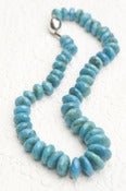 Image of Arizona Turquoise Necklace with Sterling Silver 925 clasp