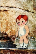 Image of Magnet - Vintage Paper Doll - Boy