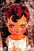 Image of Magnet - Vintage Paper Doll - Rose Red