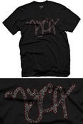 Image of NYCA Black "Cement" Logo Shirt