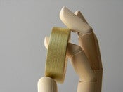 Image of Celo japonés (masking tape) dorado/plateado