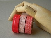 Image of Celo japonés (masking tape) 2 rollos rojos