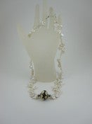 Image of Keshi Pearl and Lampwork Necklace