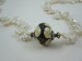 Image of Keshi Pearl and Lampwork Necklace
