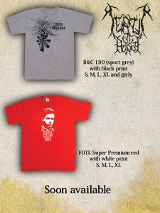 Image of T-shirt red w/ Hendrik Marsman, grey w/ Vertigo