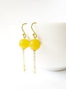 Image of yellow & yellow dangle