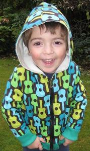 Image of Reversible Zippy Hoodie pattern UNISEX 18m/2T/3T/4T - PDF