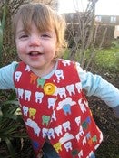 Image of Four way reversible swing top pattern and tutorial 6m/1T/2T/3T