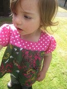 Image of Puffed sleeve smocky top pattern and tutorial 18m/2T/3T/4T
