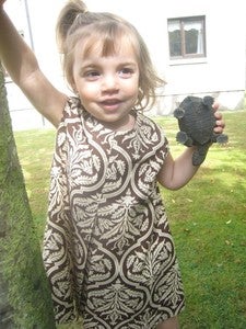 Image of Mini Mod Dress pattern and tutorial 18m/2T/3T/4T - PDF