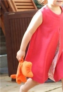 Image of Mini Mod Dress pattern and tutorial 18m/2T/3T/4T - PDF
