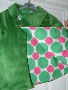Image of Asymmetrical reversible jacket tutorial and pattern 5Y/6Y/7Y/8Y - PDF
