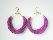 Image of Rebel Chic Hoop Earrings