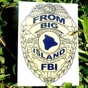 Image of FBI LOGO STICKER