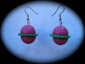 Image of Vintage Lucite Saturn Earrings
