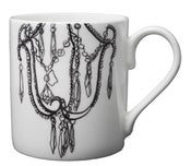 Image of Bone china mug, Decayed glamour collection – Chandelier Design