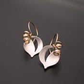 Image of Leaf and Tendril Earrings
