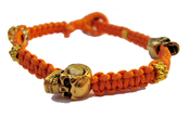 Image of NEW St Tropez Orange 'Don't lose your head' bracelet