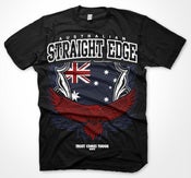 Image of AUSTRALIAN STRAIGHTEDGE T-SHIRT