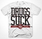 Image of DRUGS SUCK T-SHIRT