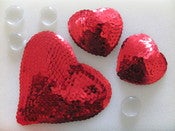 Image of Heart Shaped Merkin And Pasties Set