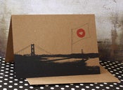 Image of Heart for Japan card