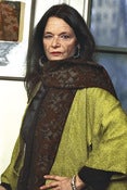 Image of Anne Waldman at MacDougal St., NYC 2006 by Kate Simon