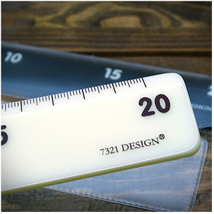 Image of Vintage Style Acrylic 20cm Ruler