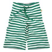 Image of green striped scoot shorts, by Boys & Girls