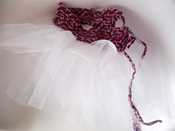 Image of jupe tutu blanc
