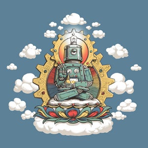 Image of Mr. Ohmz, Buddha Bot v6.0 Art Prints