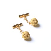 Image of Knot Ball Chain Link Cufflinks - more colours