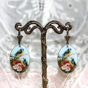 Image of ' Mémorables oiseaux ' Boucles d'oreilles