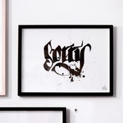 Image of SORRY
