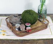 Image of Pair of Small Wooden Trays {SOLD}