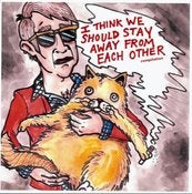 Image of "I Think We Should Stay Away From Each Other" Lauren Records Compilation 12" LP