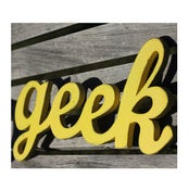 Image of Geek Sign