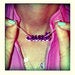 Image of Pink Mirror Cunt Necklace