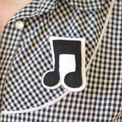 Image of Music Note Brooch
